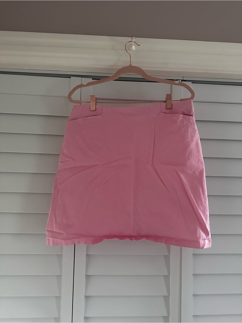 Boston Proper Pink Mini Skirt - Clean A-Line